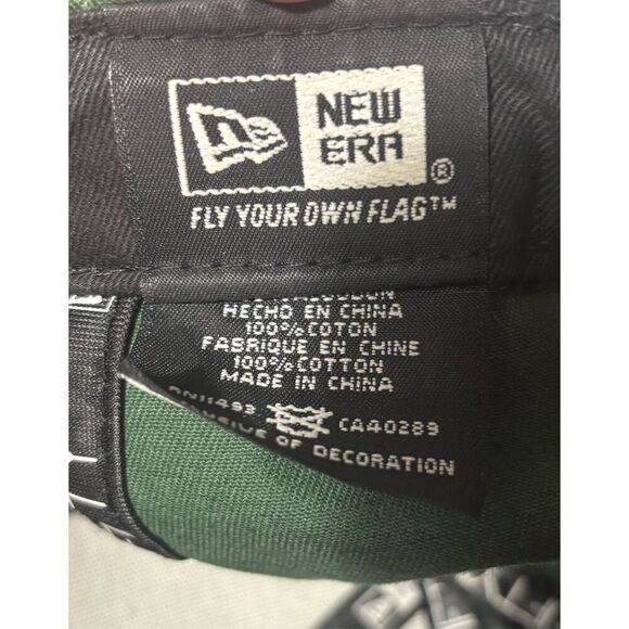 New Era Green Bay Packers 9Fifty NFL Historic Gold Snapback Hat Cap - Picture 8 of 8